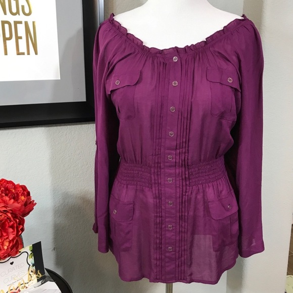 Lane Bryant Tops - Lane Bryant NEW pheasant tunic top size 18-20